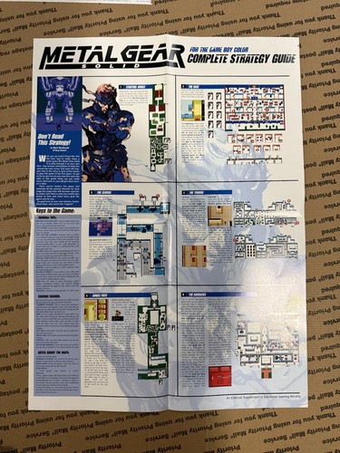 Metal gear solid game boy - solid,