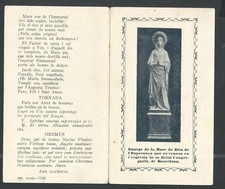 santino antico de la Madonna