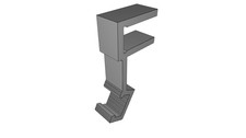 Clip montaggio striscia led - montaggio,