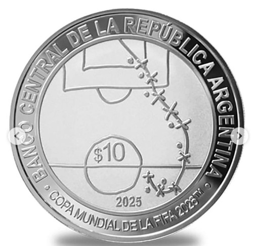 Argentina pesos 2025 - 10,