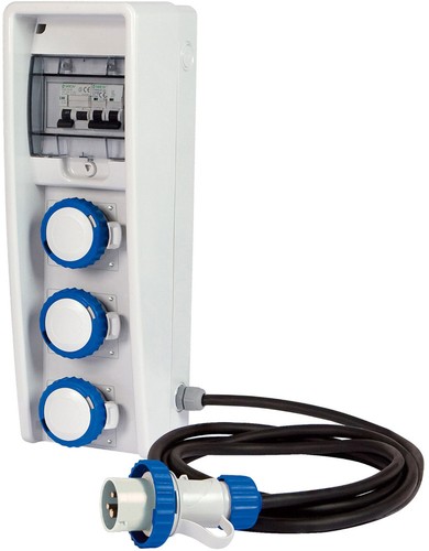 Quadro elettrico prese 220v - 3,