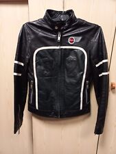 Giubbotto Donna Vintage Stile Moto Pelle Ovina Taglia M (leggi misure)
