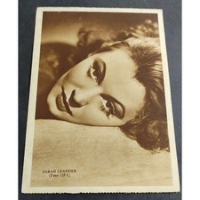 Cartolina Attrice Zarah Leander (Foto Ufa)