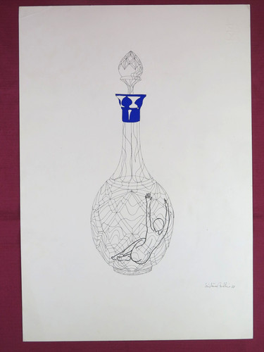 Quadro moderno disegno china - quadro,