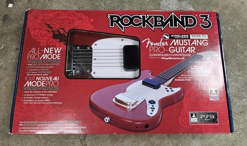 Rock band red fender mustang - 3,