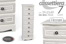 Cassettiera cassetti legno - cassettiera, 7