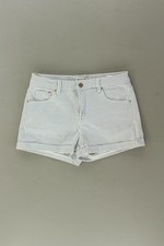 ✅ Stradivarius shorts per le signore taglia 34, XS rigato blu di cotone ✅