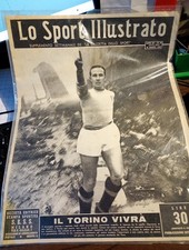 GRANDE TORINO , SUPERGA , 1949 , RIVISTA sport illustrato 1949