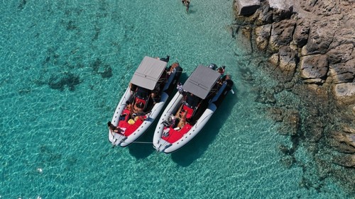 Gommone thor prua al - al, vento
