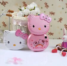 Sbloccato Hello Kitty K688 Flip Bellissimi Mini Cellulari Piccoli per Donna Bambini Girl