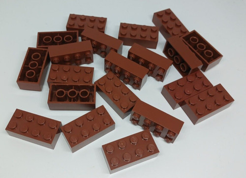 Lego 20x mattoncini 2x4 rif - 2x4,