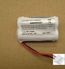 PACCO BATTERIA LITIO 7,2 V