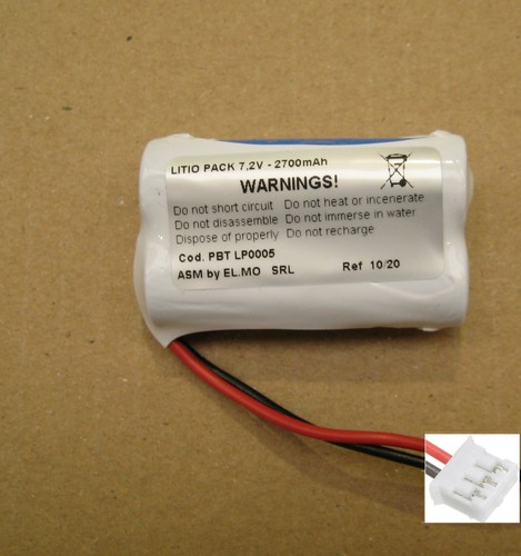 Pacco batteria litio v - pacco,