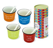 SET 4 COPPETTE GELATO IN