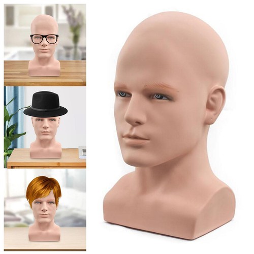 Testa manichino uomo pvc - manichino, in