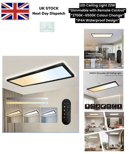 Plafoniera led 22w dimmerabile - plafoniera,