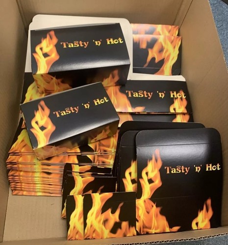Tasty hot fast - hot,