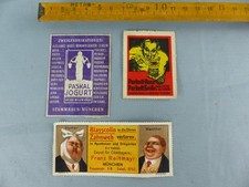 Lot 3 timbres vignettes