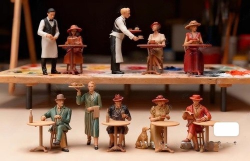 Modellino figurine nobili - figurine,