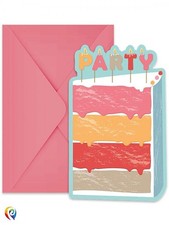 6  inviti FESTA di COMPLEANNO