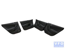 Kit pannelli porta pelle nero