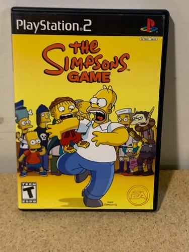 The simpson game playstation - the,