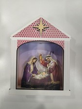 Casetta Presepe Natalizio Con