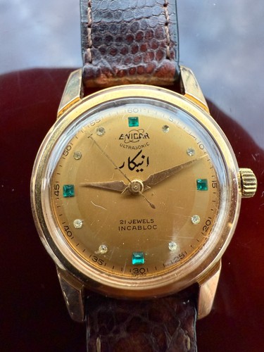 Orologio uomo vintage enicar - orologio,