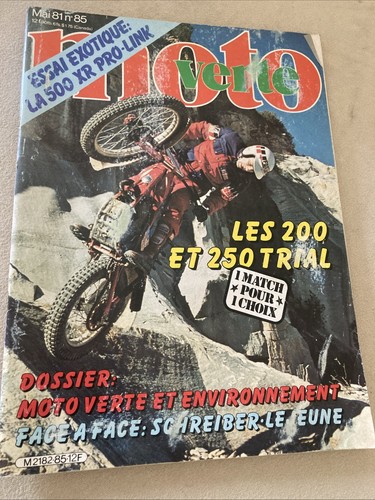 Moto verte 1981 bultaco - verte,