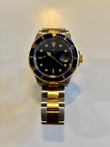 Rolex submariner 16613 silver - rolex,