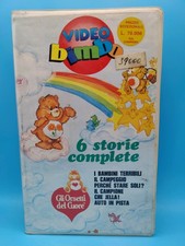 Vhs Film Ita Animazione Video Bimbo Orsetti Del Cuore 6 storie Domovideo