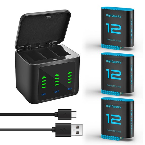 Hero12 set batterie di - di, 3