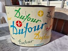 Scatola di latta vintage DUFOUR - Anni '50-'60