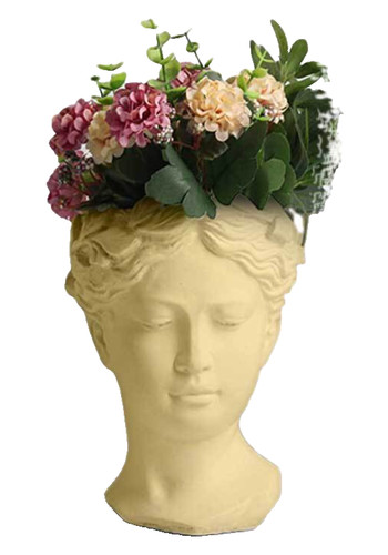 Vaso testa viso donna porta - testa,