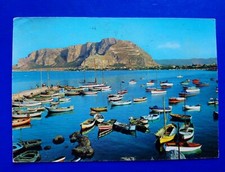 ? CARTOLINA FOTO MODELLO PANORAMA 1967 MARE BARCHE GOZZO SICILIA BELLA ?
