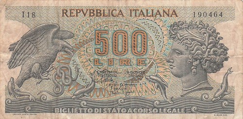 Italy 500 lire - ,