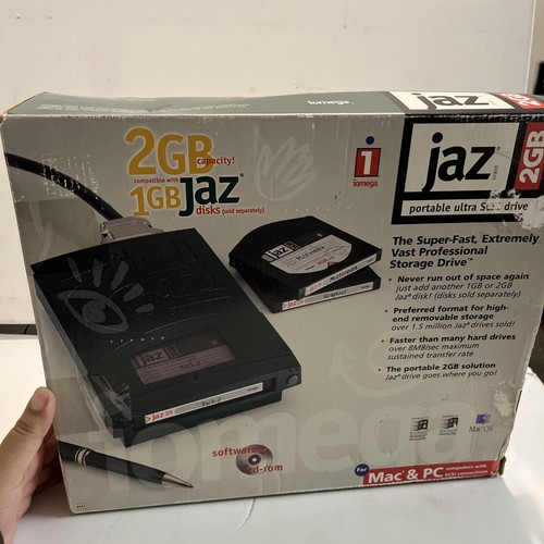 Iomega jaz 2gb portatile - iomega, ultra