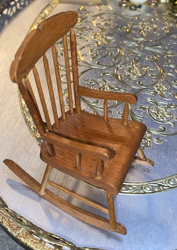Sedia dondolo vintage casa - a,