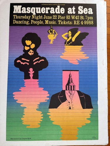 Poster vintage milton - milton, glaser