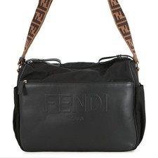 FENDI borsa madre nylon pelle