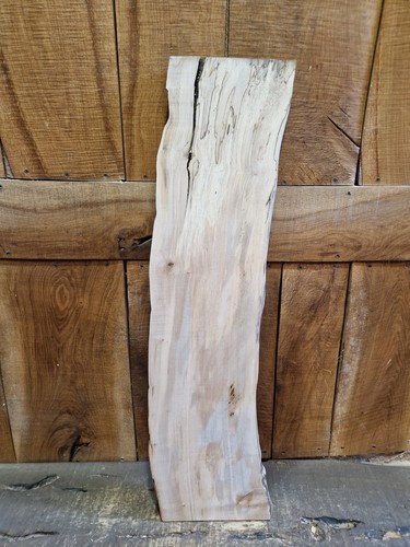 Live edge sycamore slab - slab, (045)