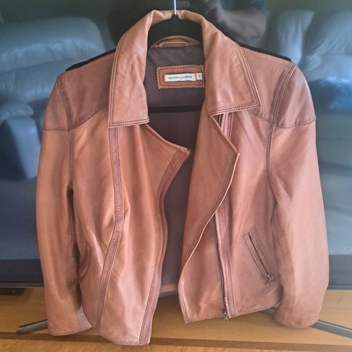 Giacca pelle donna cobalto - pelle,
