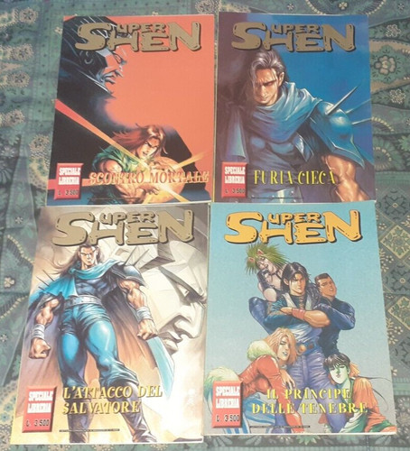 Lotto fumetti super - lotto, shen