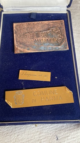 Targa commemorativa comune - targa,