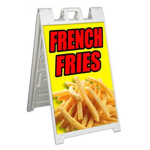 French fries significade 24x36 - french,