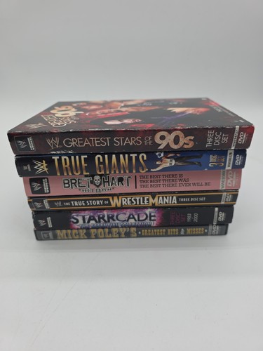 Wwe wrestling dvd lot - wwe, omg