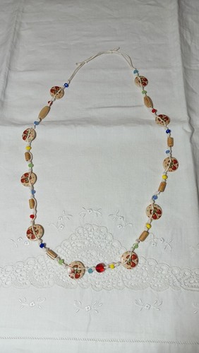 Collana colorata estiva - collana, con