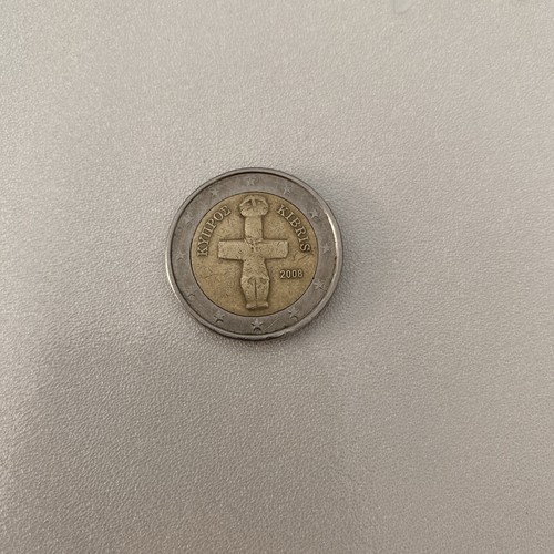 Moneta euro cipro - moneta,