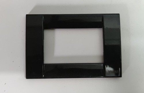 Placca metallo nero - placca, idea