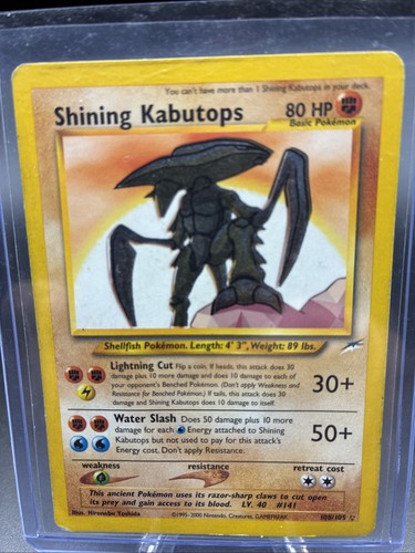 2002 shining kabutops 108 105 - 2002,